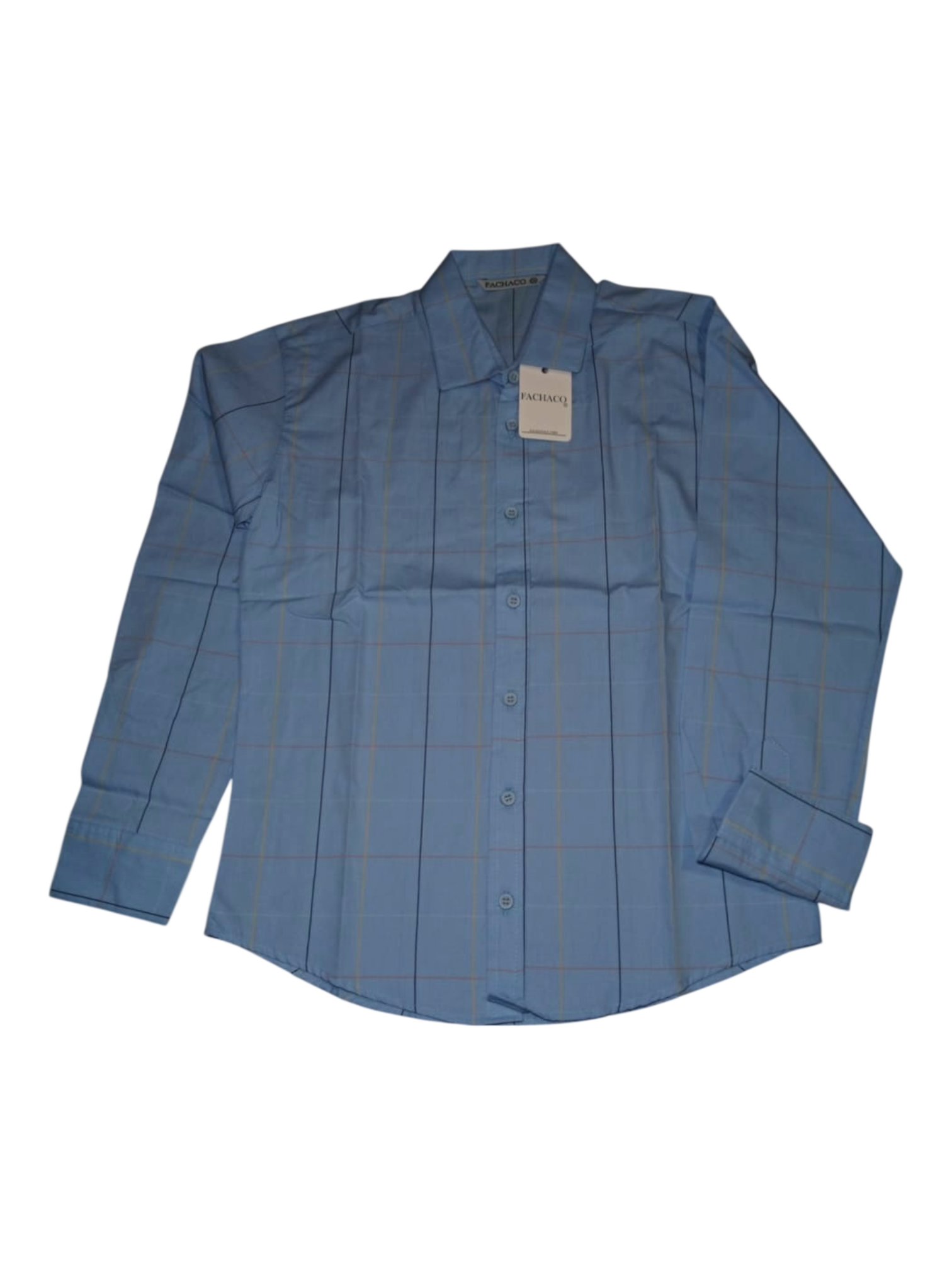 MANGA LARGA CUELLO POLO CUADRADA 12/25