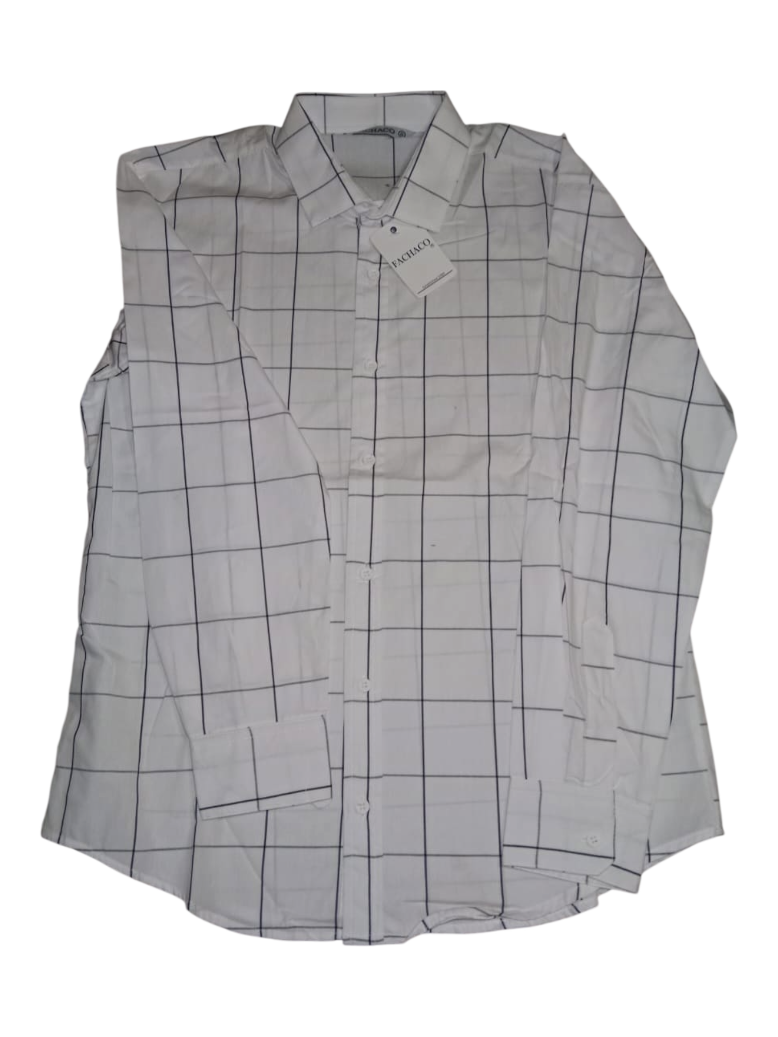 MANGA LARGA CUELLO POLO CUADRADA 12/25