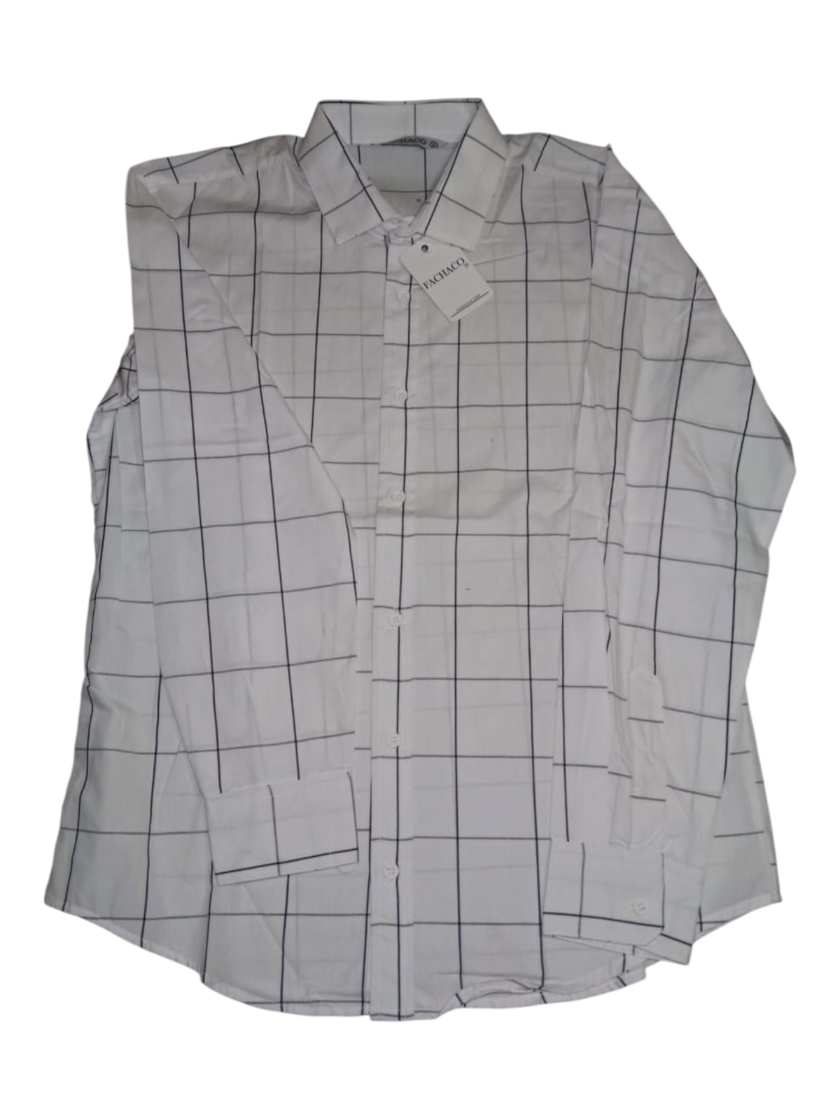MANGA LARGA CUELLO POLO CUADRADA 12/25