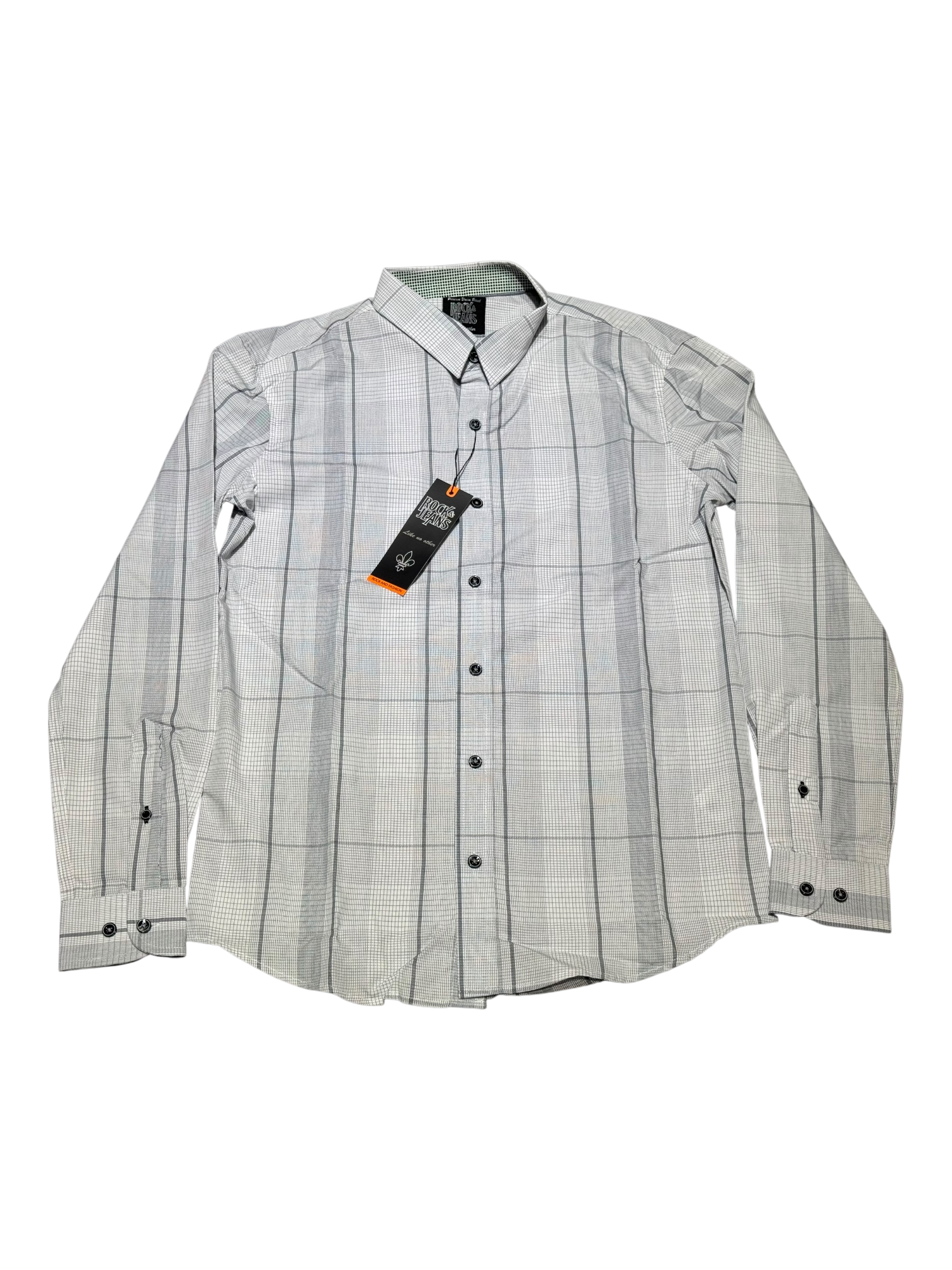 CAMISA CUADROS ROCK & JEANS 1/26