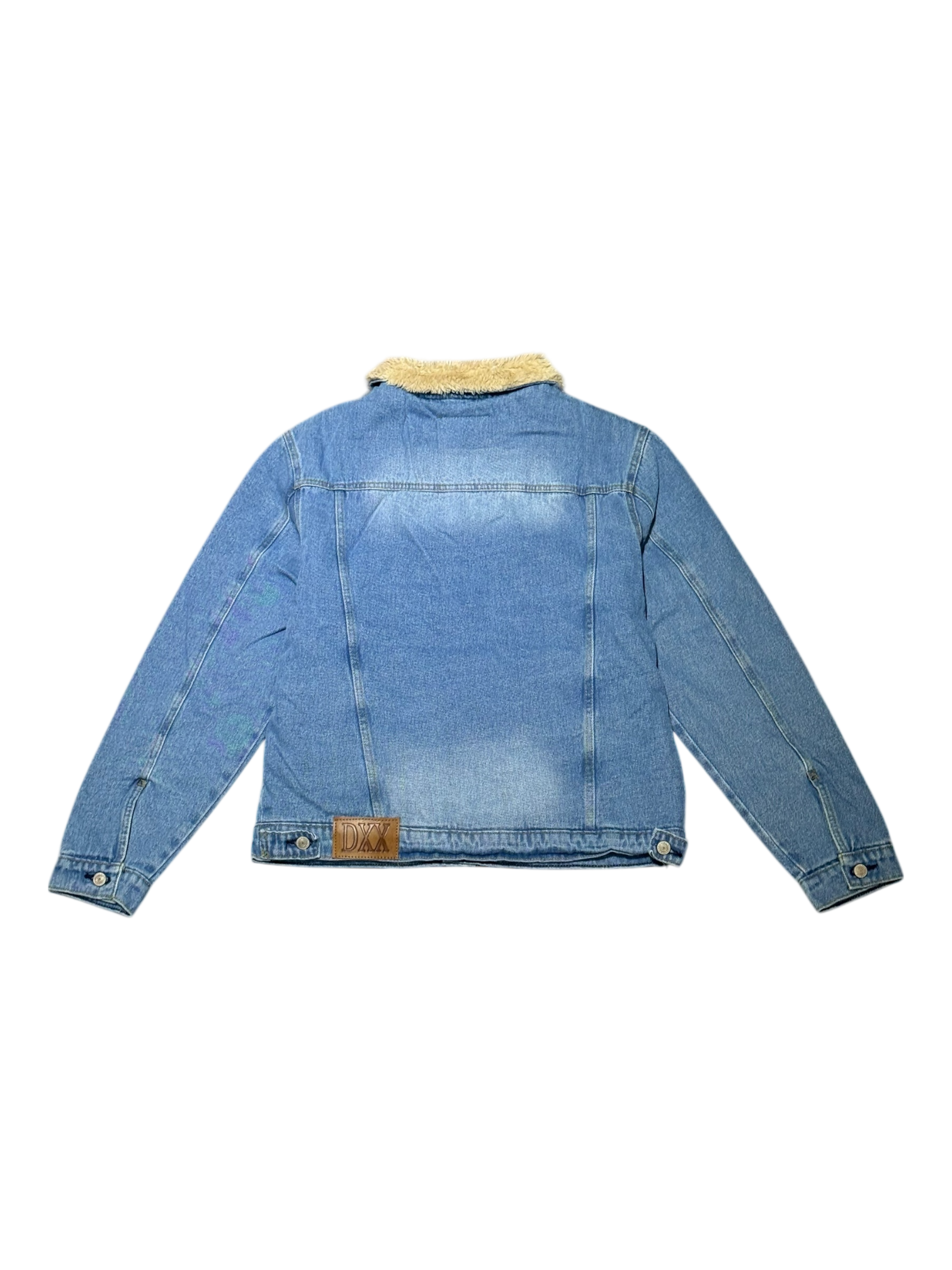 Chamarra Mezclilla Borrega DXX