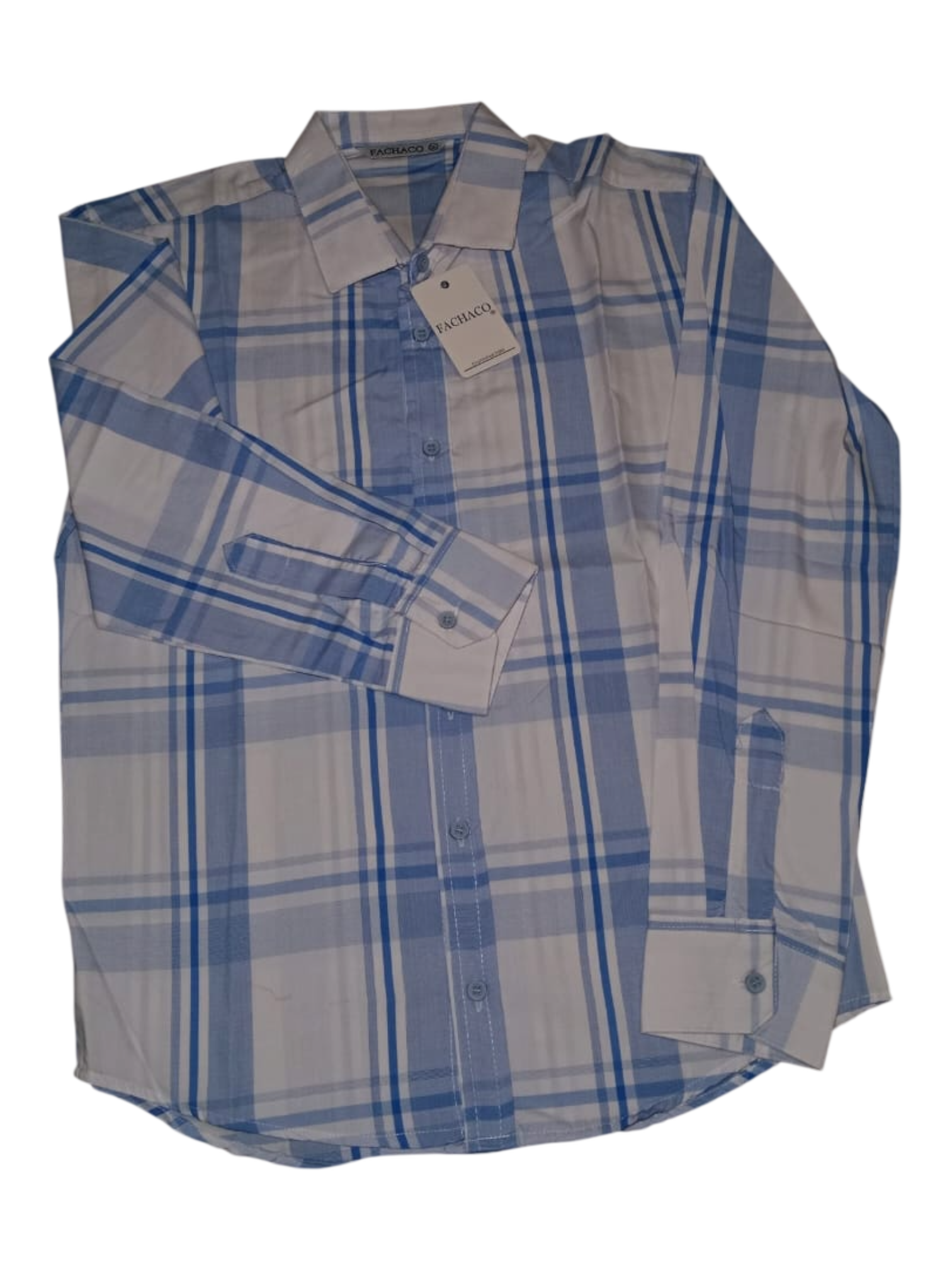 MANGA LARGA CUELLO POLO CUADRADA 12/25