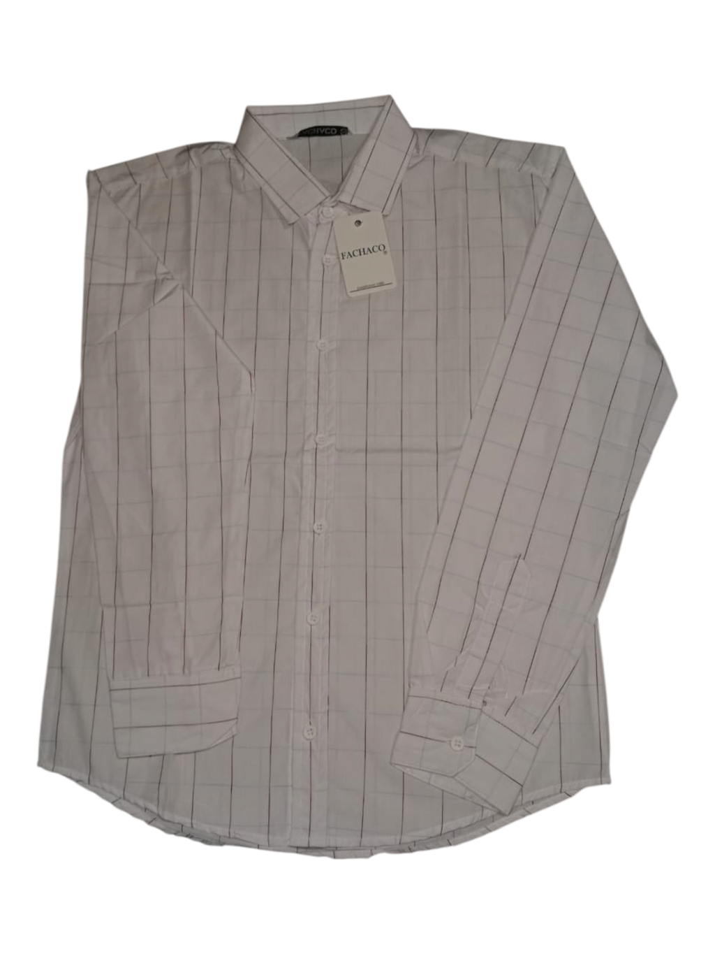 MANGA LARGA CUELLO POLO CUADRADA 12/25