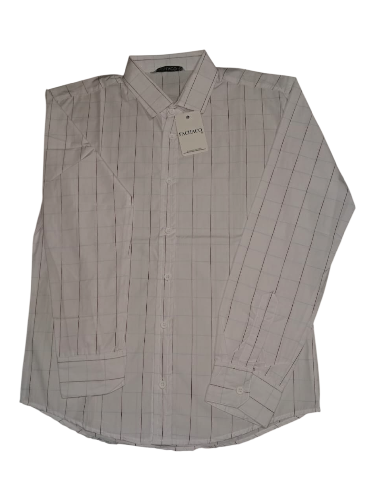 MANGA LARGA CUELLO POLO CUADRADA 12/25