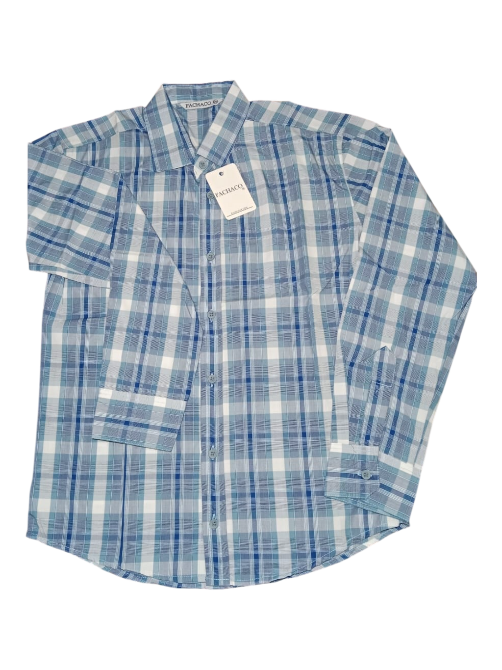 MANGA LARGA CUELLO POLO CUADRADA 12/25