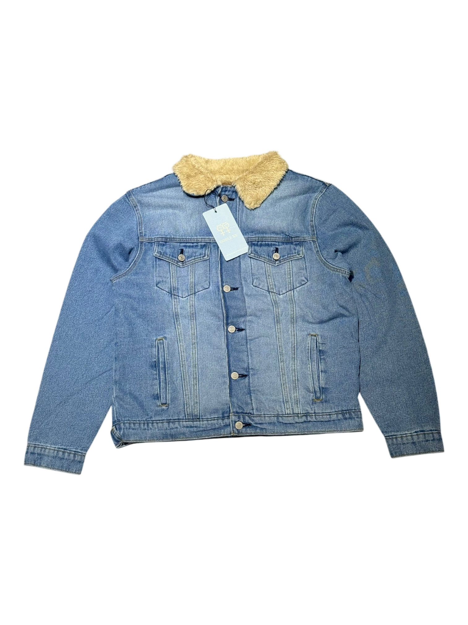 Chamarra Mezclilla Borrega DXX