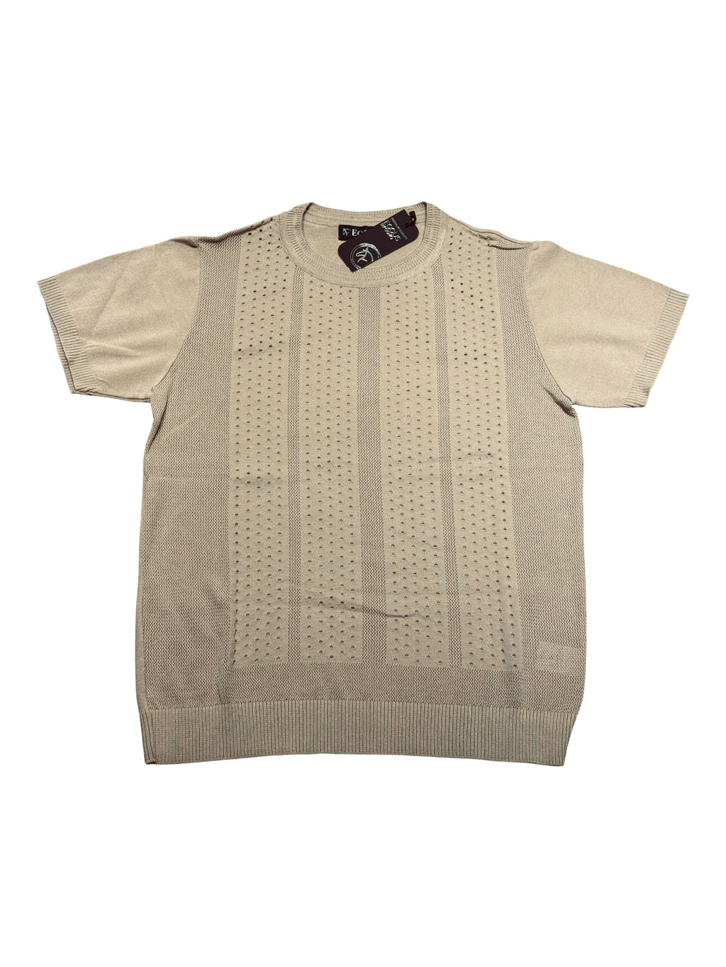 PLAYERA TEJIDA EQQUS CUELLO REDONDO 5/26