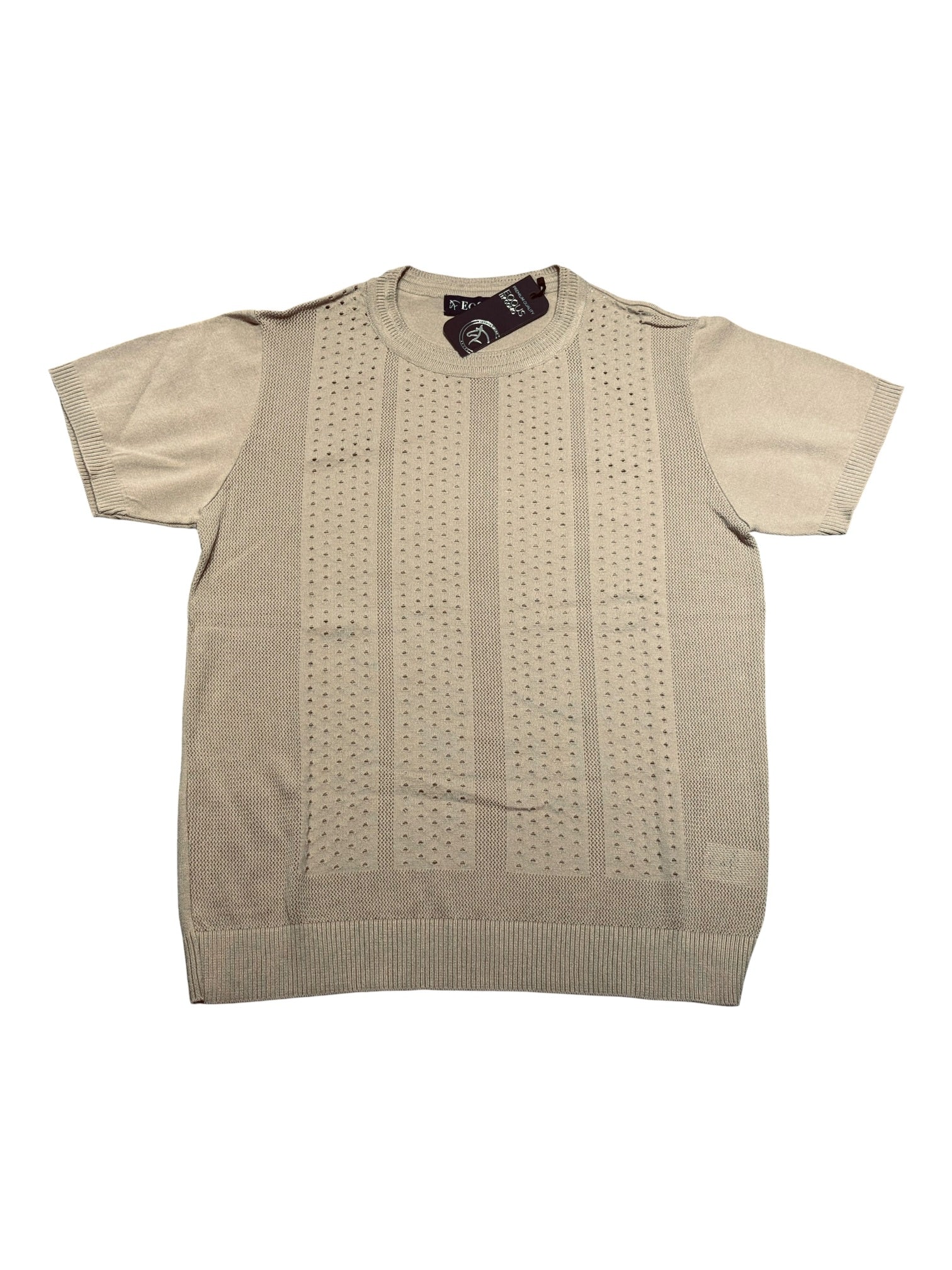 PLAYERA TEJIDA EQQUS CUELLO REDONDO 5/26