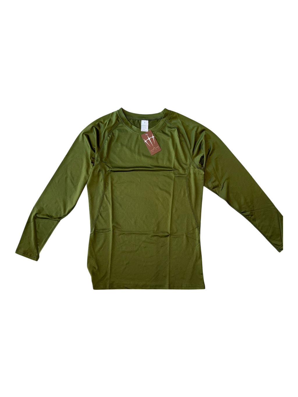 Playera de compresión manga larga