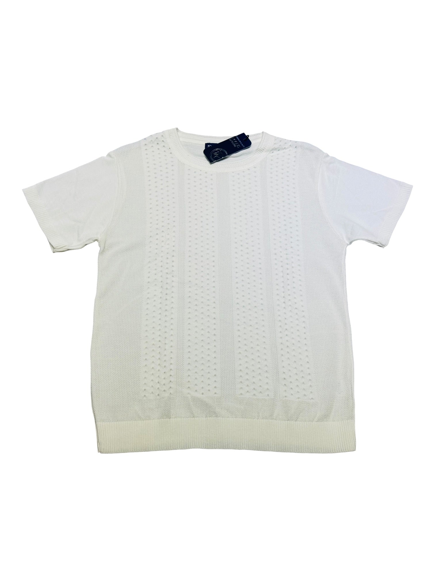 PLAYERA TEJIDA EQQUS CUELLO REDONDO 5/26