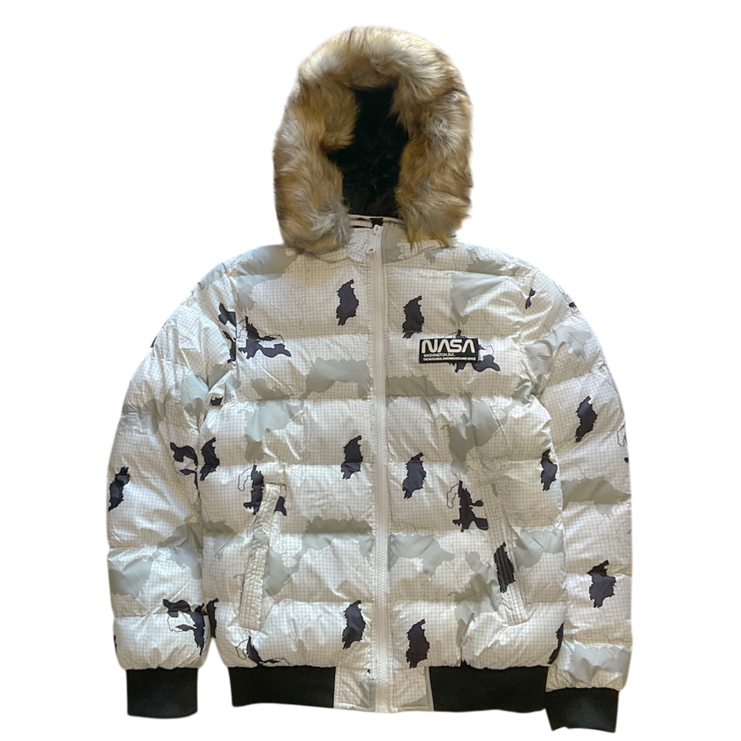 Puffer Jacket NASA Camuflaje