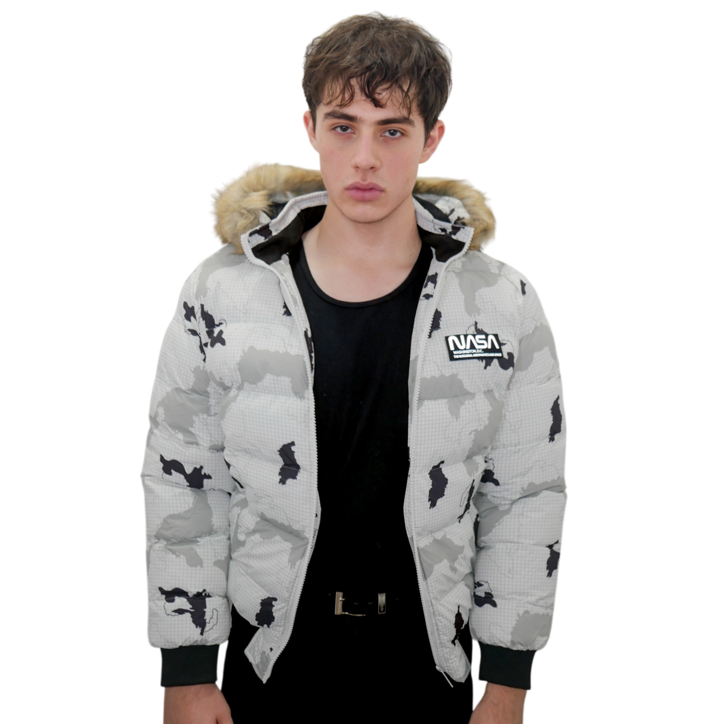 Puffer Jacket NASA Camuflaje