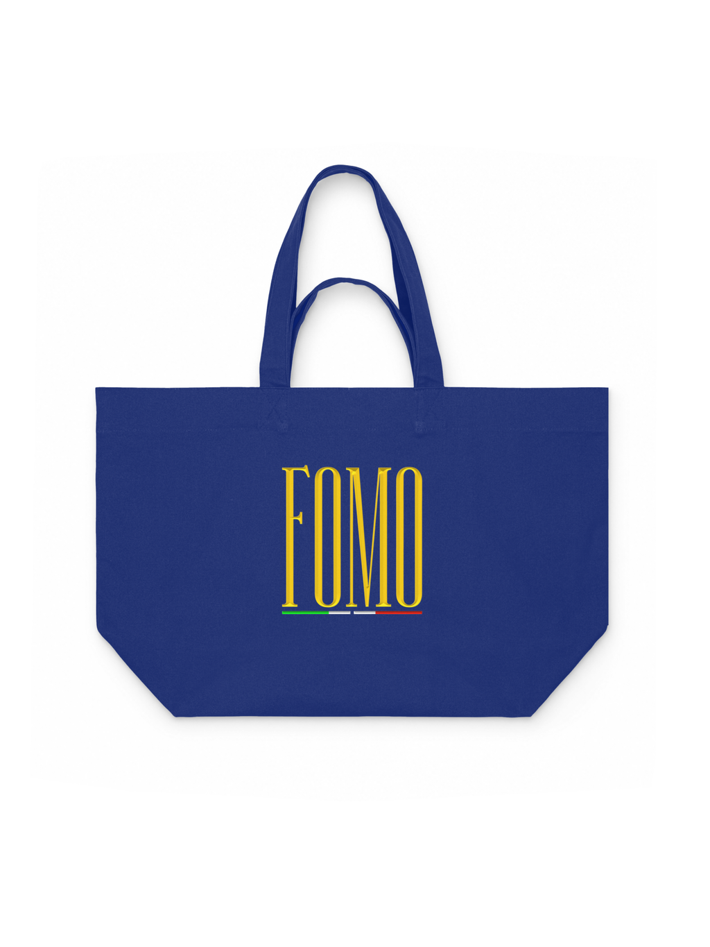 BOLSA CON FOMO PARA COMPRAS