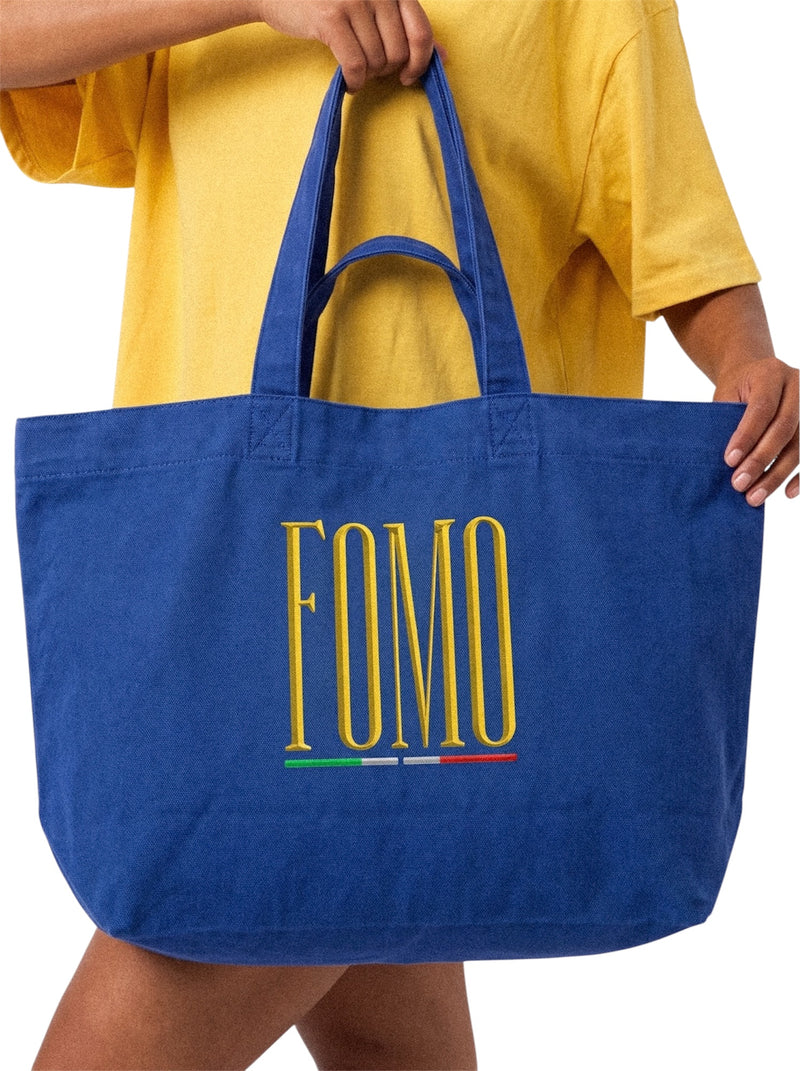 BOLSA CON FOMO PARA COMPRAS